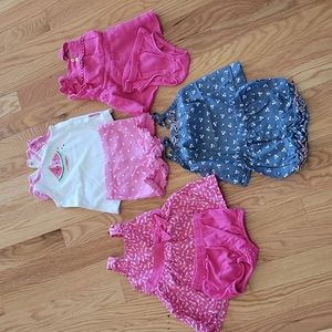 Infant Carter's Summer Outfit Bundle